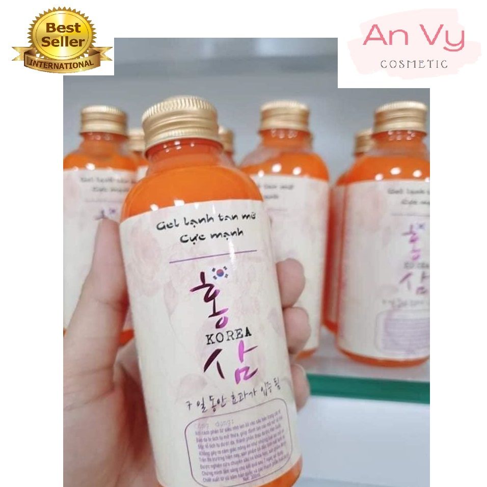 Gel tan mỡ lạnh giảm mỡ đốt mỡ thừa thon gọn cơ thể hàn quốc - mẫu mới