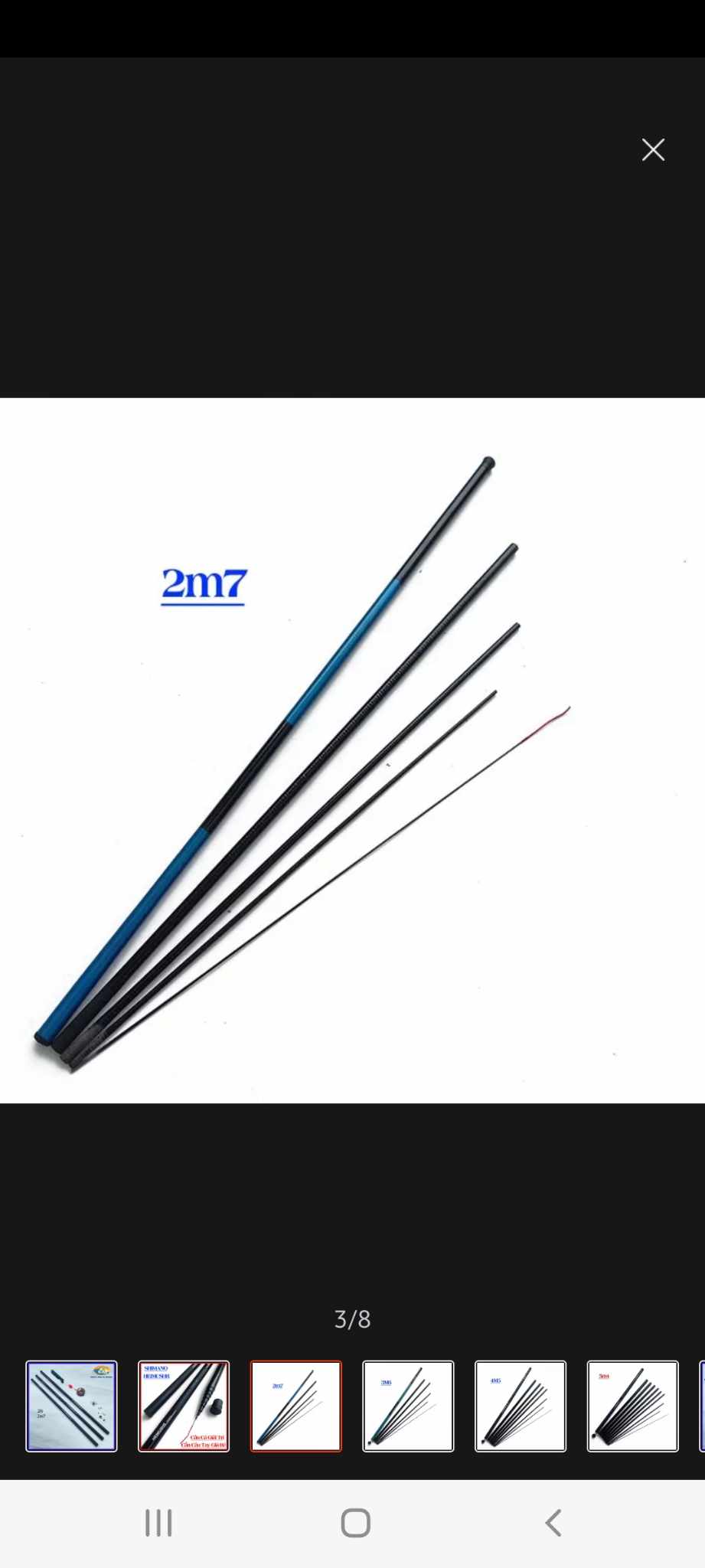 [Cần Câu Tay shimano Giá Rẻ] Cần Câu Tay shimano 2m7--5m4 ( Tặng ốp Cần)