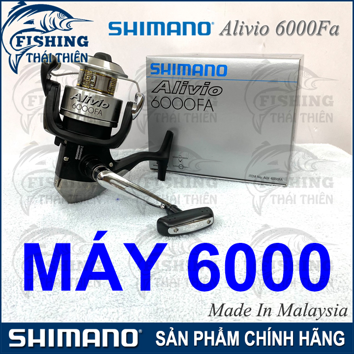 Máy Câu Shimano Alivio FA 6000 10000 Chính Hãng – Câu Cá Biển, Hồ Dịch Vụ
