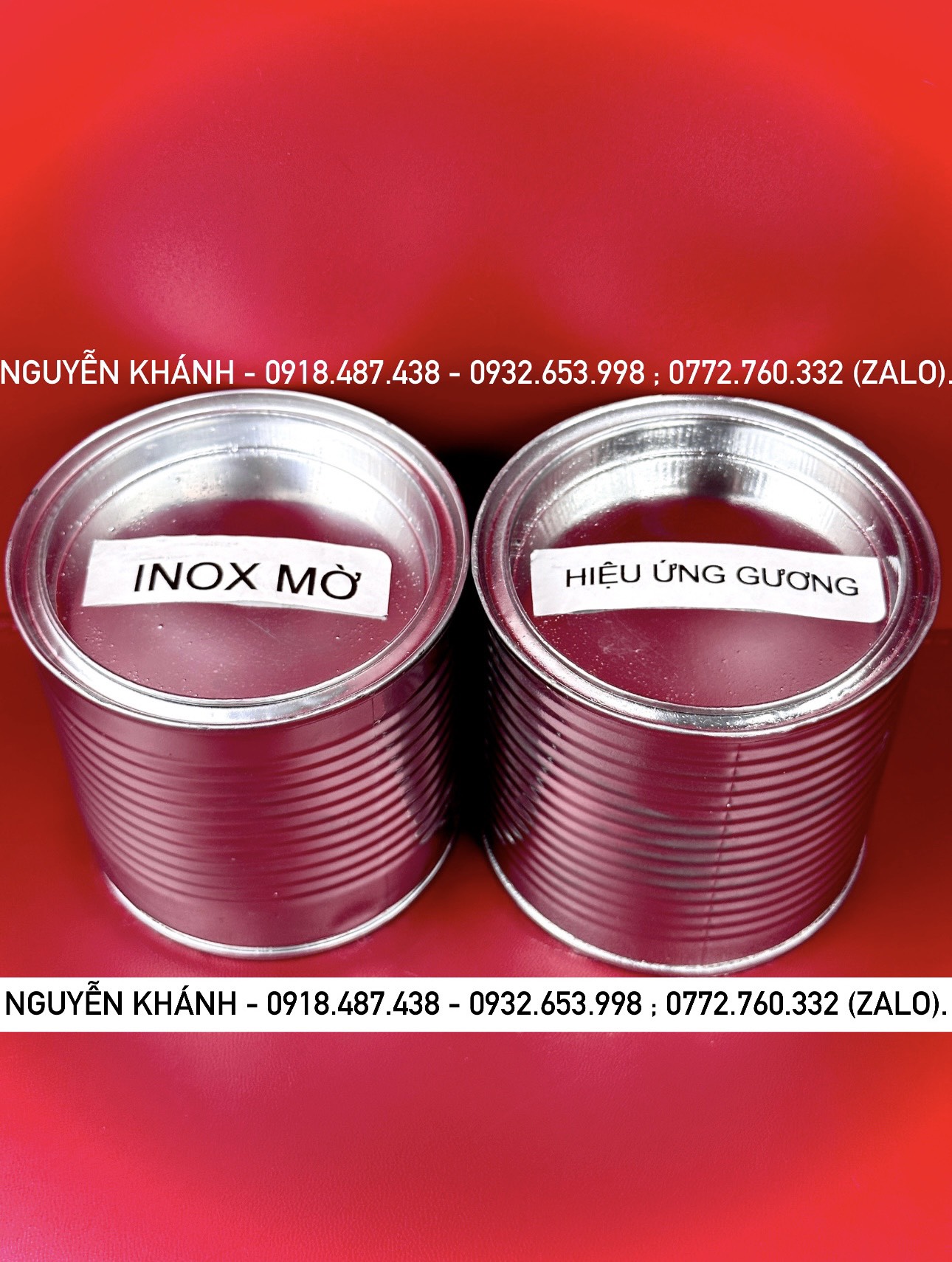 Sơn xịt mạ inox chrome Bosny(B103) - inox mờ nhám