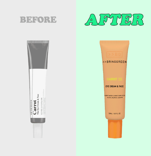 Kem mắt BRING GREEN Carrot Vital Eyecream & Face