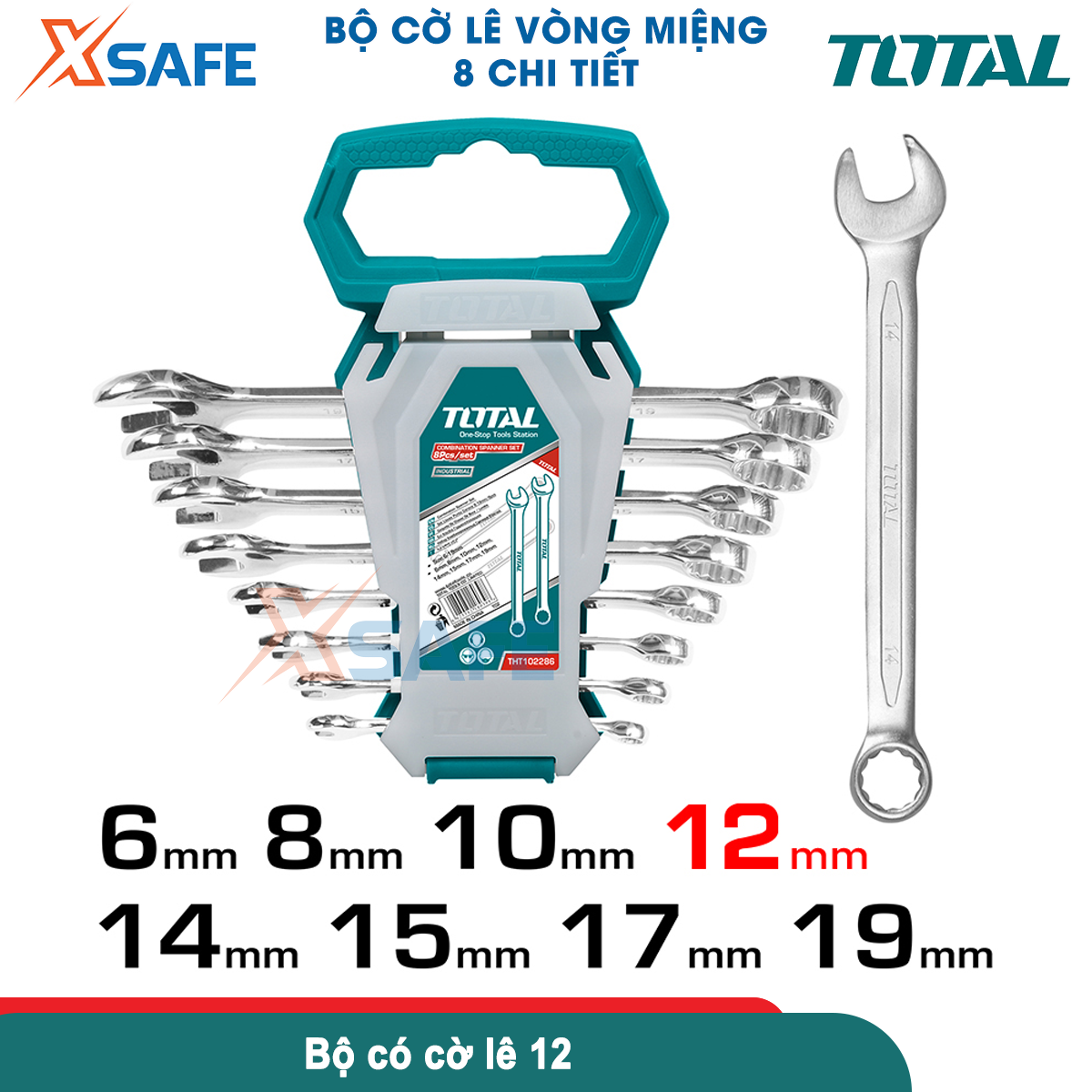 Multi-size compact design high-grade wrench rust-resistant completely knocked-down tool kit for car repair hand tools