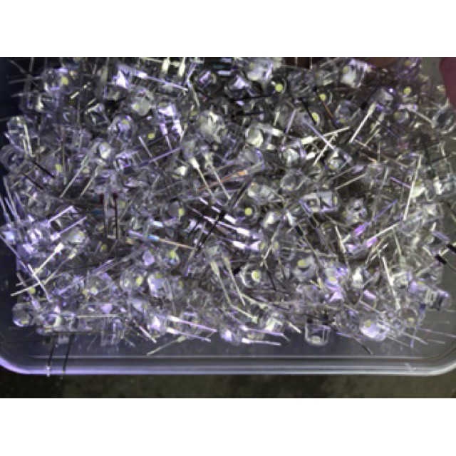 HOT-10 con led trắng lùn phi 8