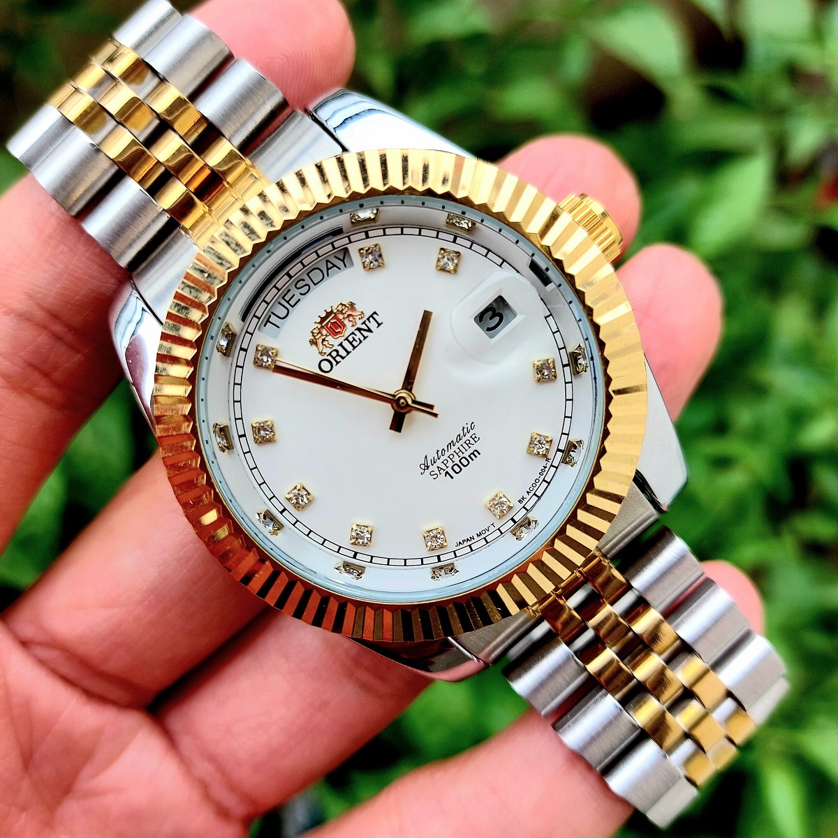 Đồng hồ nam cơ automatic Orient máy Nhật cao cấp