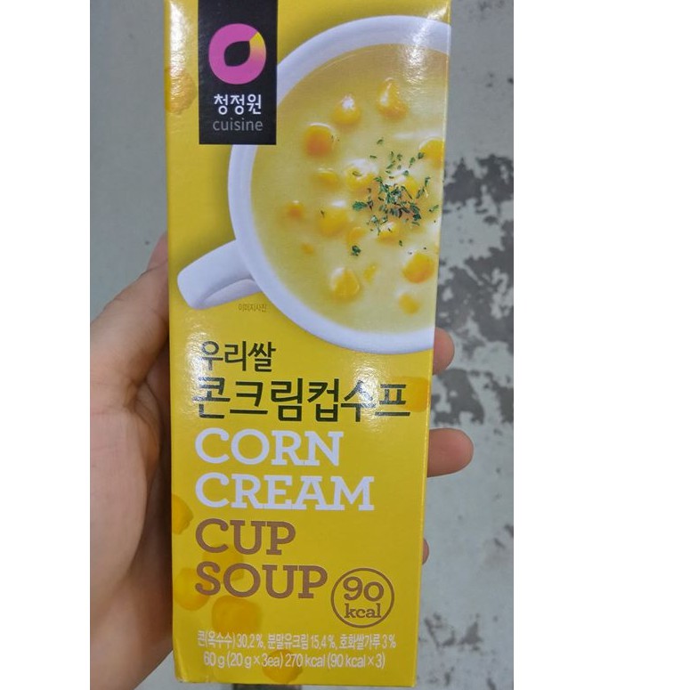 Bột Súp Kem Ngô, kem khoai tây Hàn Quốc 60G - 콘크림 수프