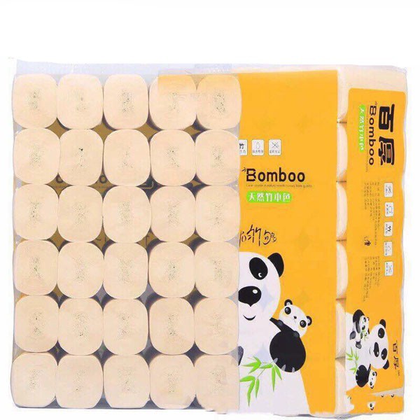 36 Cuộn Giấy Ăn Gấu Trúc .Hàng Cao Cấp