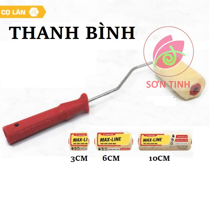 Cọ lăn sơn chỉ mini Thanh Bình 3cm 6cm 10cm rulo