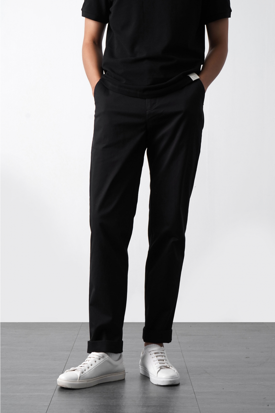 ROUTINE-  Quần kaki nam form slim ống suông có độ co giãn 10F21PCA001C - LASTORE MENSWEAR
