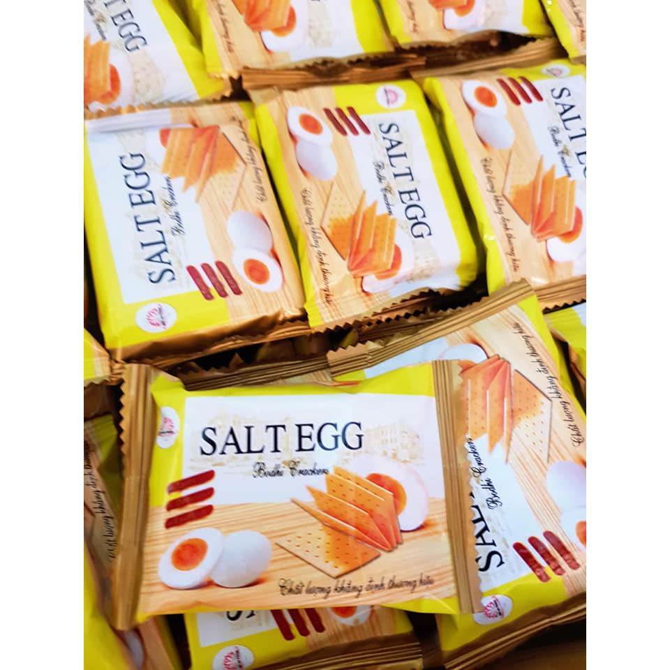 Bánh cracker vị trứng muối - cực ngon 500g