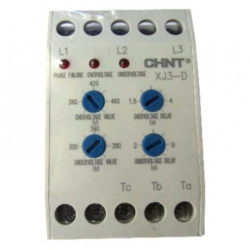 Rơle bảo vệ điện áp 3 pha Chint XJ3-D