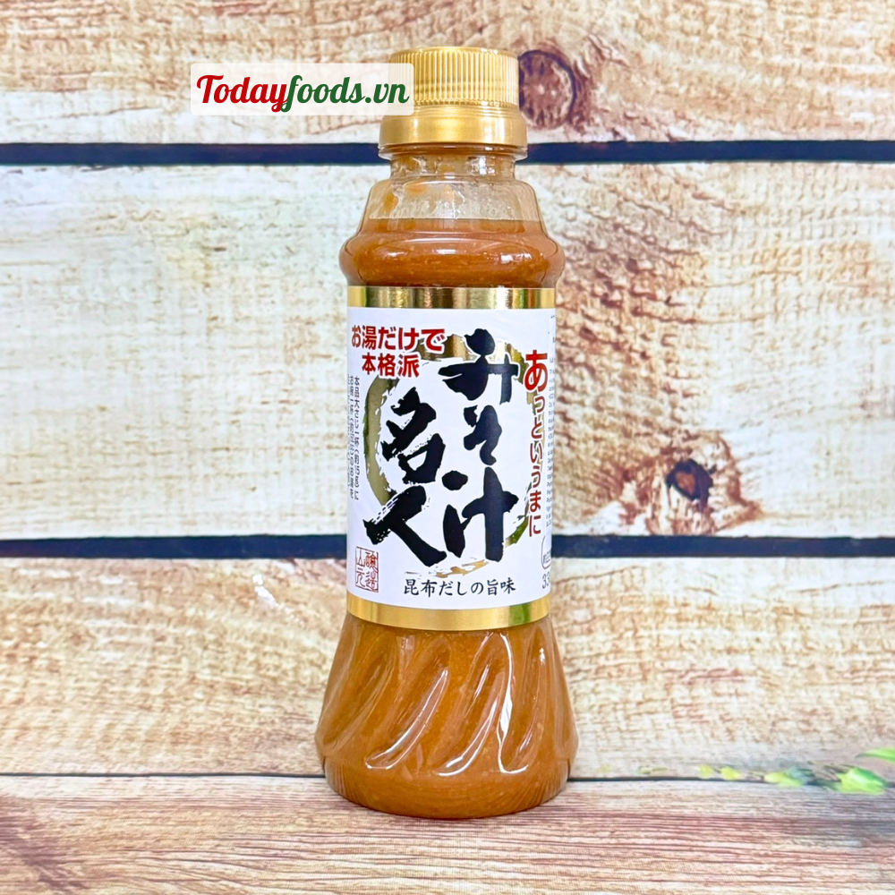 Tương miso dashi tảo bẹ nấu canh yamagen chai 330g | tương miso trộn dashi sẵn tiện lợi