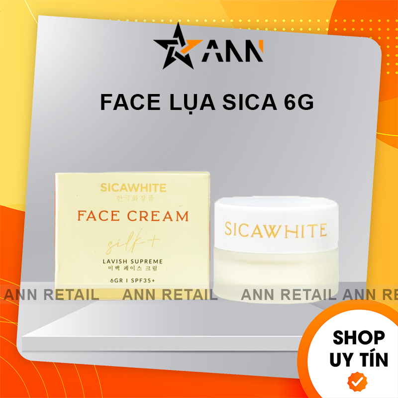 [Chính Hãng] Kem Face Lụa Sica White Mini Face Cream Silk 6g