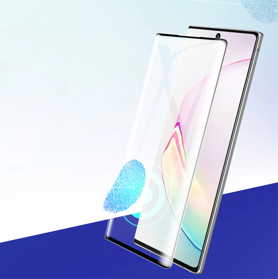 Miếng dán cường lực full màn hình samsung note 10 plus