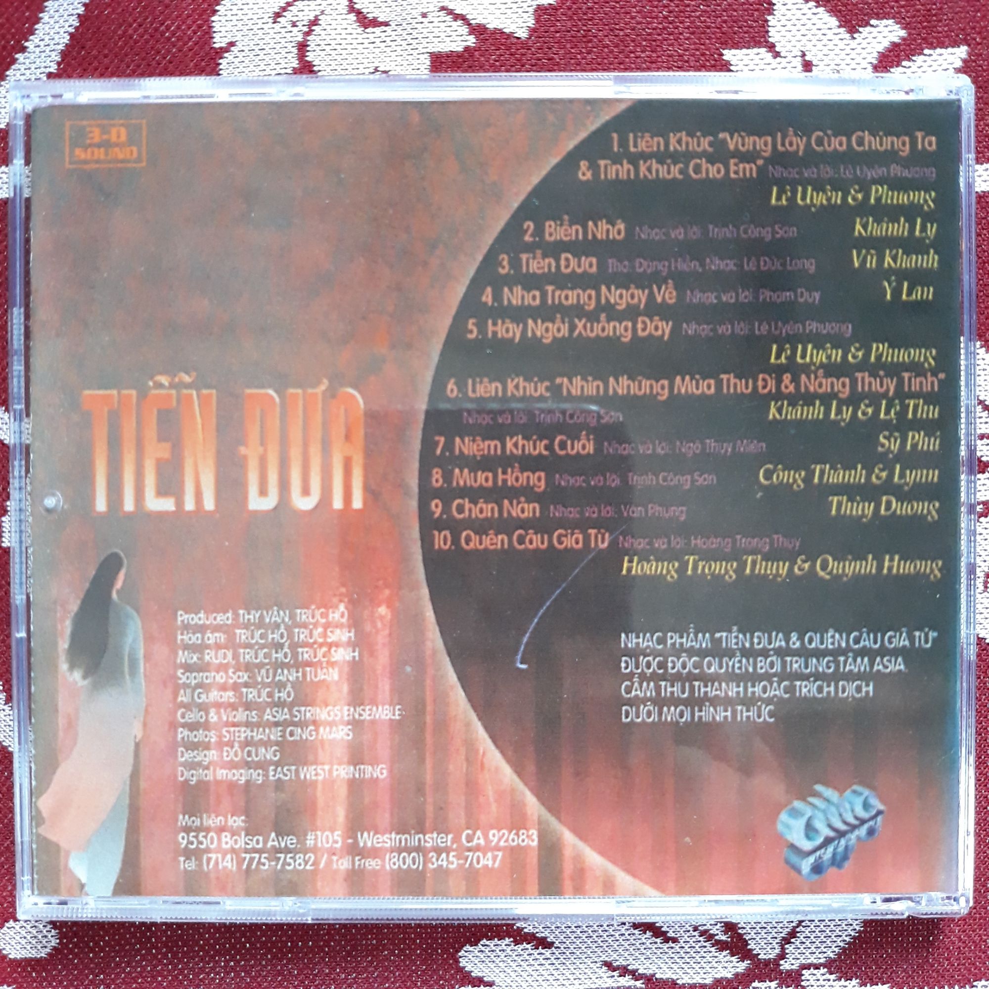 Bộ 3 cd Asia Mitsu phono