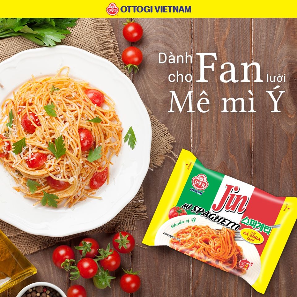 1 Thùng 20 gói - Mì spaghetti OTTOGI 100g