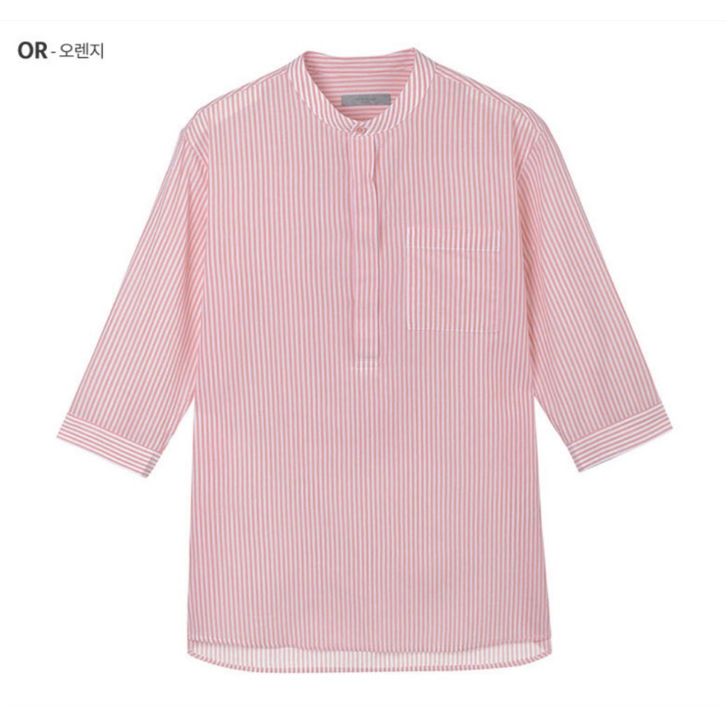 Áo sơ mi MindBrigde - Cool Cotton Stripe Pullover Stan Erie MB 3124