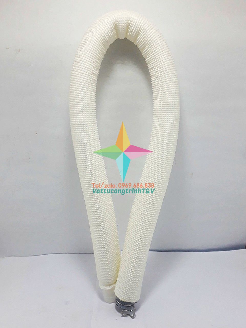 Ông thoát nước thải máy điều hòa treo tường có bọc bảo ôn dài 60cm