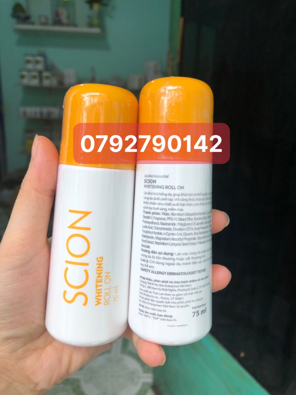 [HCM][GIÁ HỦY DIỆT] Lăn khử mùi Scion Nuskin