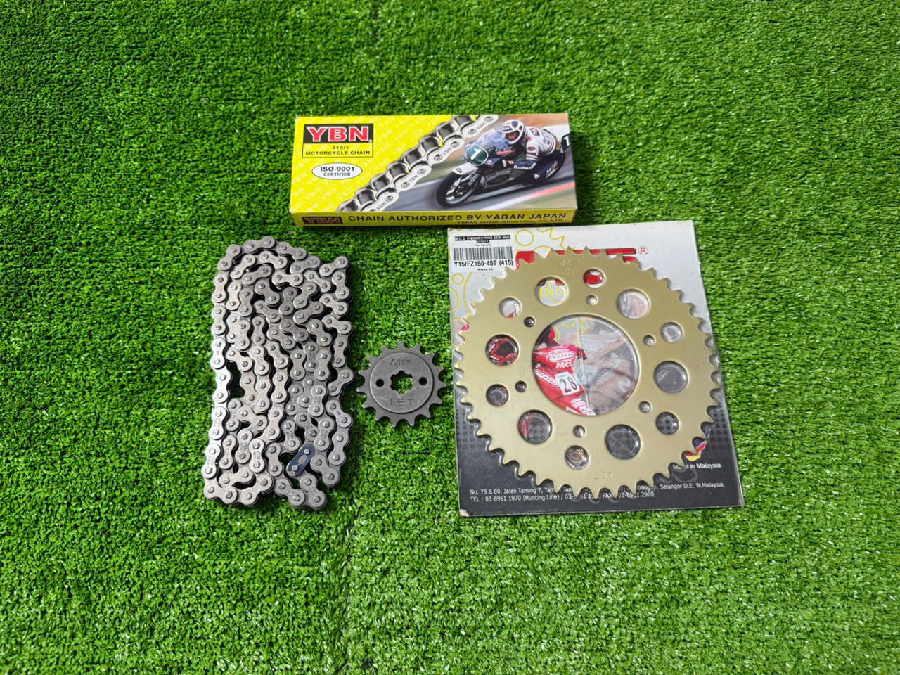Sên nhông dĩa Exciter 150 15-45-130 MCS 7 li