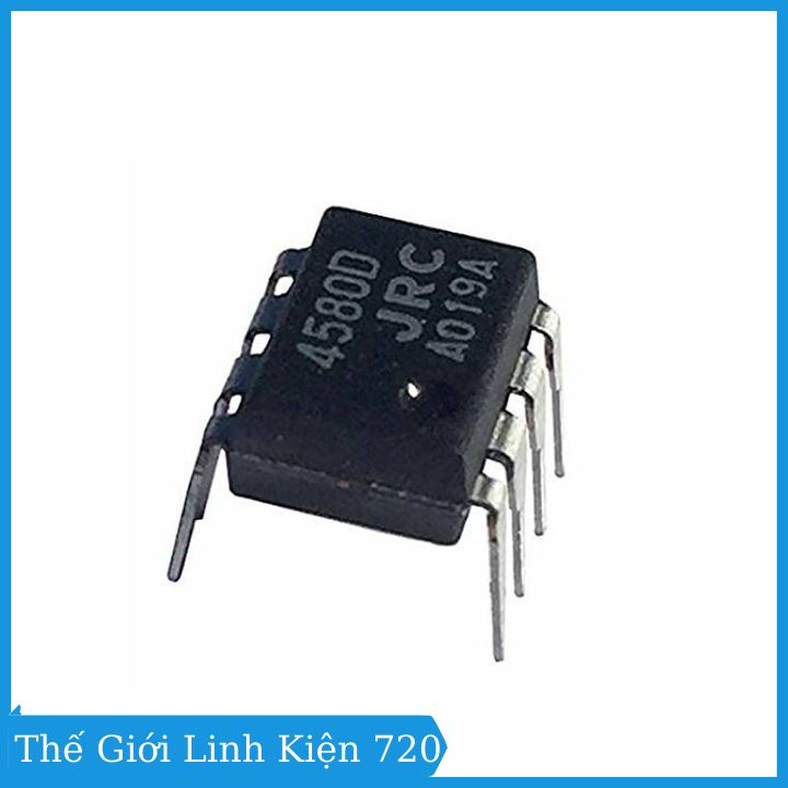 IC khuếch đại JRC4580 DIP8