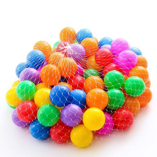 Túi 50 quả bóng nhựa 5cm cho bé chơi nhà bóng - bể bơi đa năng - Nhựa nhập Hàn Quốc - Sản xuất tại Việt Nam