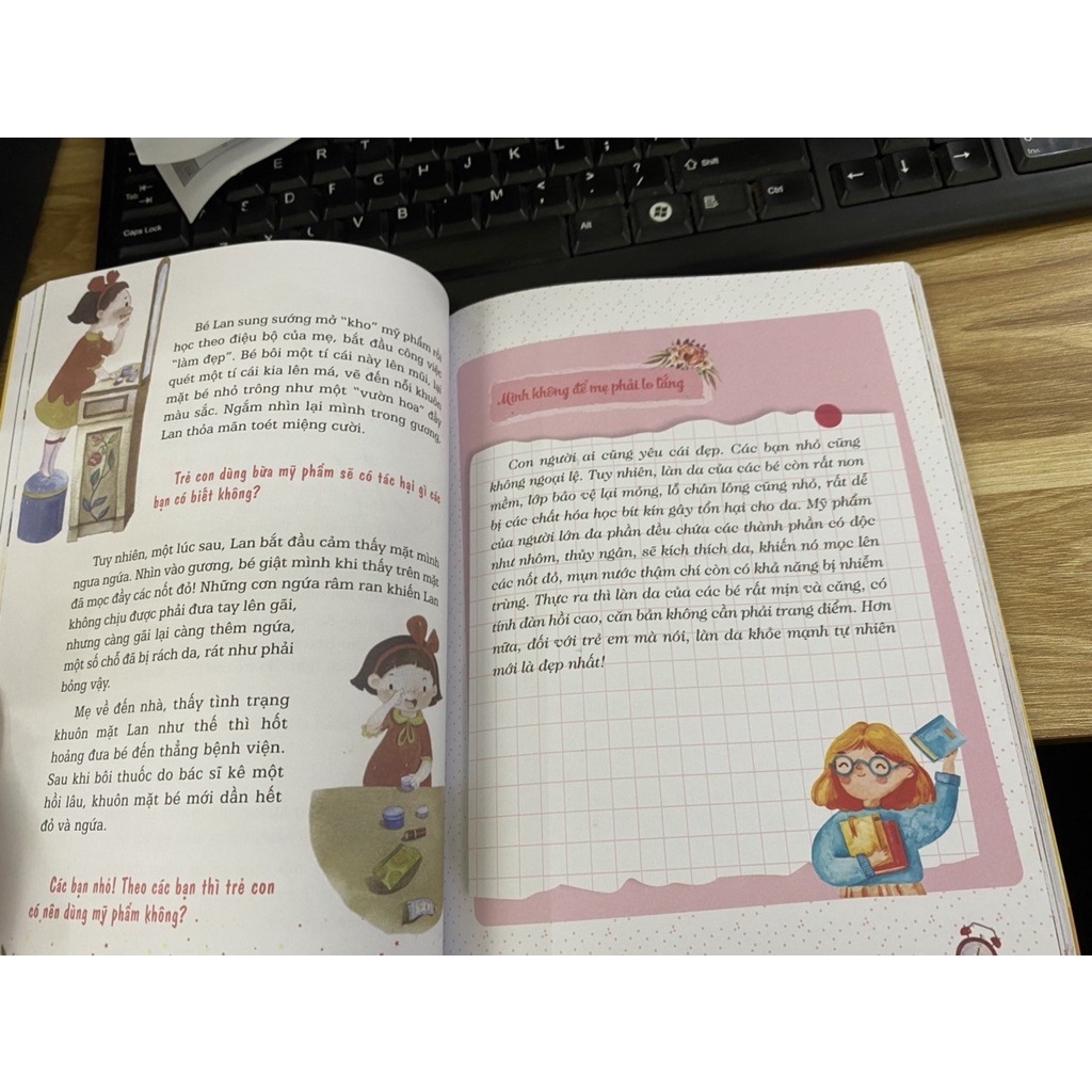 [Sách Chính Hãng] Sách Kỹ Năng Sống Dành Cho Trẻ (Bản In Màu) (Bộ 5 cuốn) - NTbooks