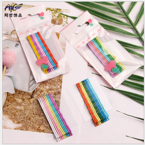 Kẹp tóc - Kẹp tăm nhiều màu sắc ( Set 10 chiếc)