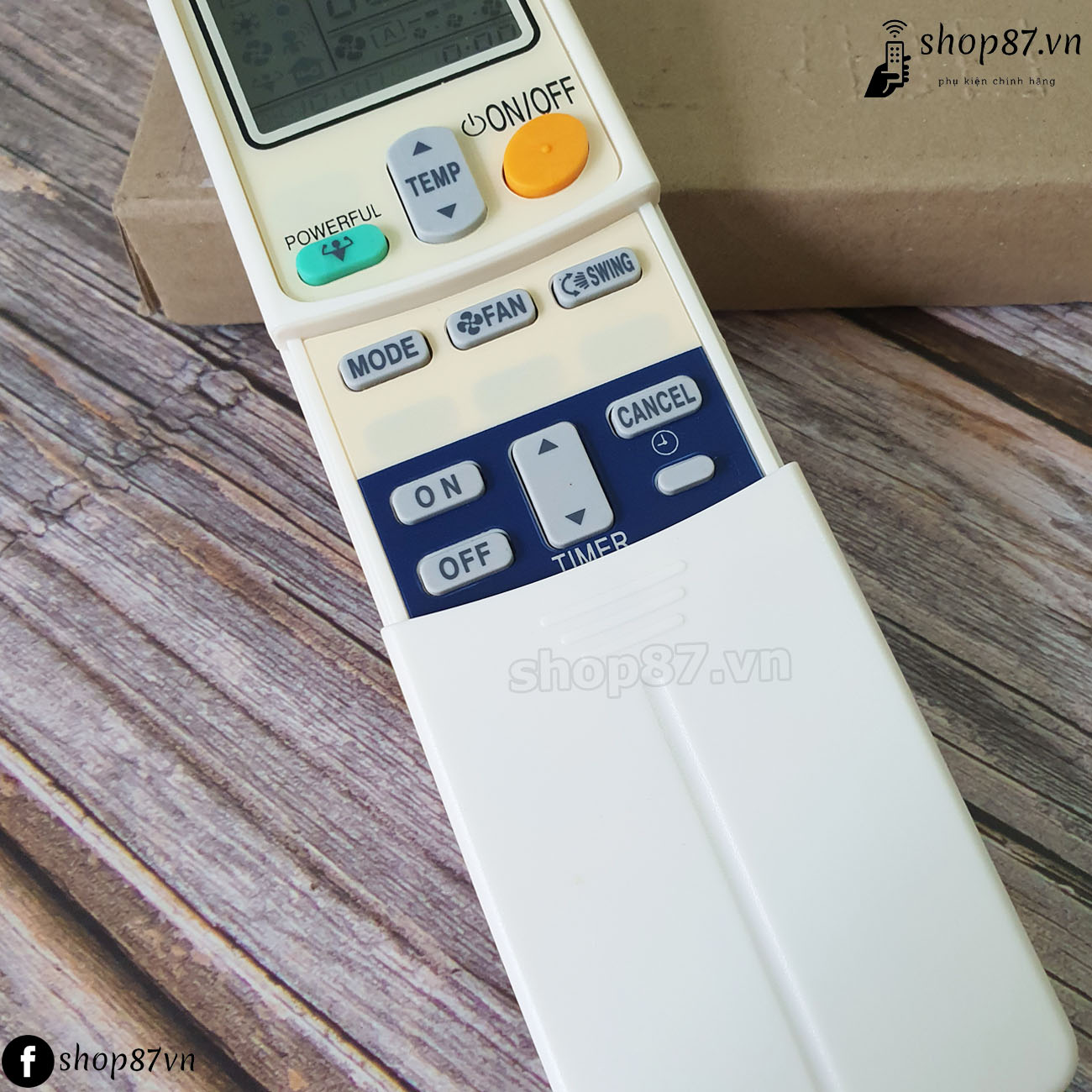 Điều khiển điều hòa Daikin ARC423A18 powerful