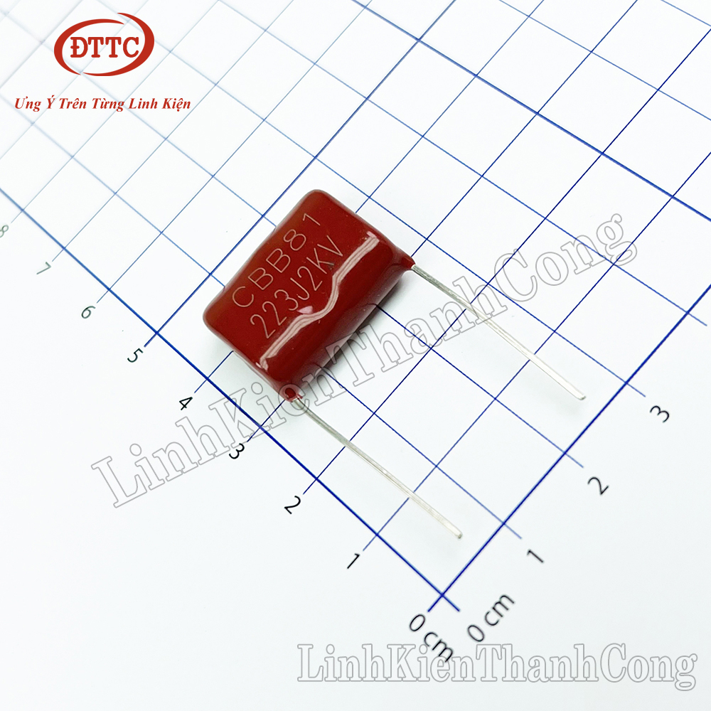Tụ cbb81 22nf 0.022uf 223j 2000v 20mm
