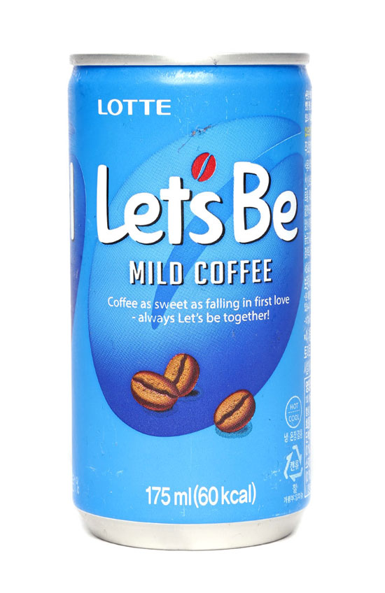 CÀ PHÊ LETS BE MOCHA LATTE 175ML [LOTTE] - [롯데] 레쓰비 모카라떼 175ML