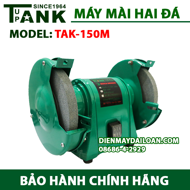 Máy mài 2 đá TANK since 1964 TAK-150M