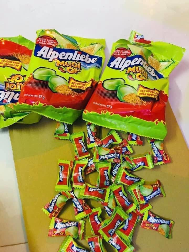 [HCM]Kẹo xoài muối ớt dạng gói 30v 87gr