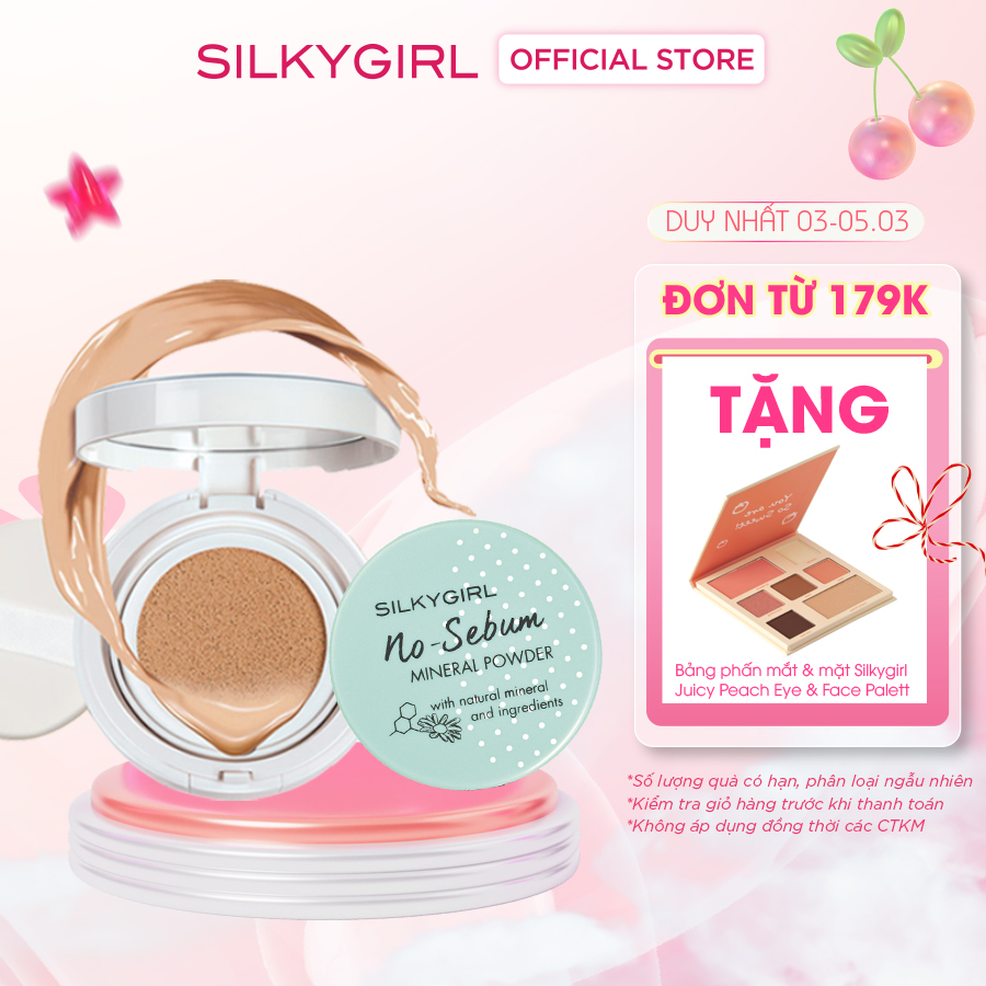 COMBO 2 hộp BB Cushion 02 Medium + phấn phủ Nosebum
