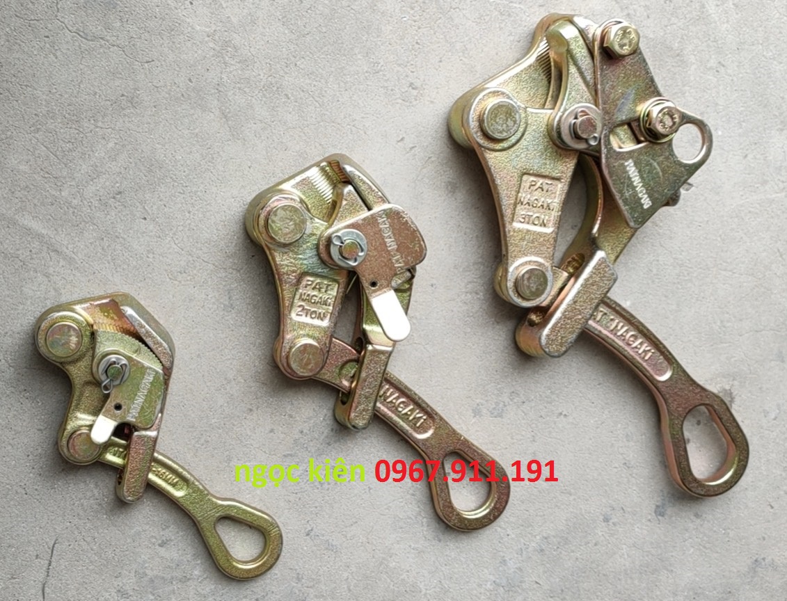 Cóc kẹp cáp ngk - cóc kẹp cáp nagaki 1-3 tấn