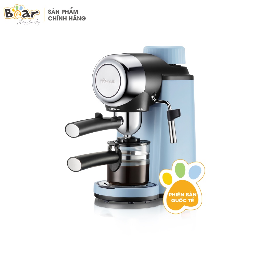 Máy pha cà phê bear tự động pha cafe, pha espresso phong cách ý cf-b02v1 cf-b15v1 bảo hành quốc tế 18 tháng - befoyo