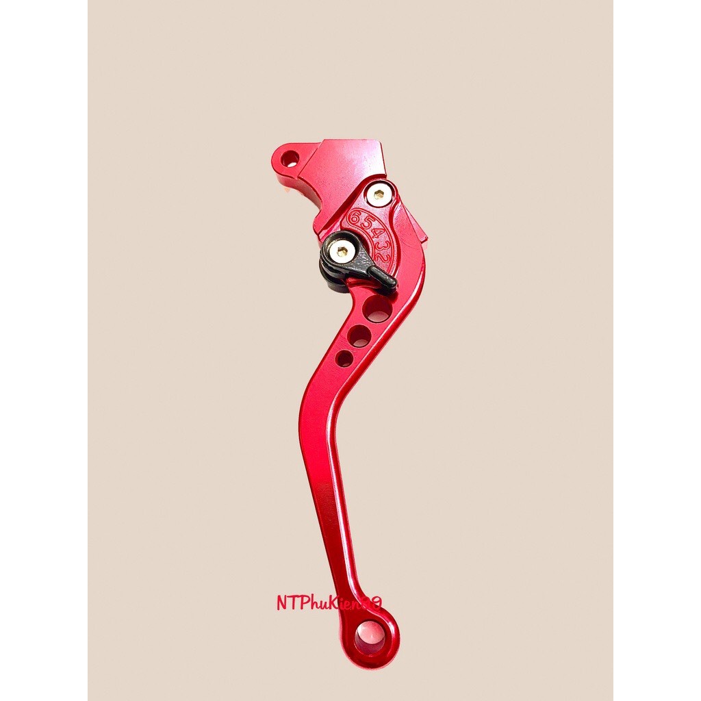 Tay phanh cơ 6 số Nhôm gắn Dream,Wave 50cc- 100