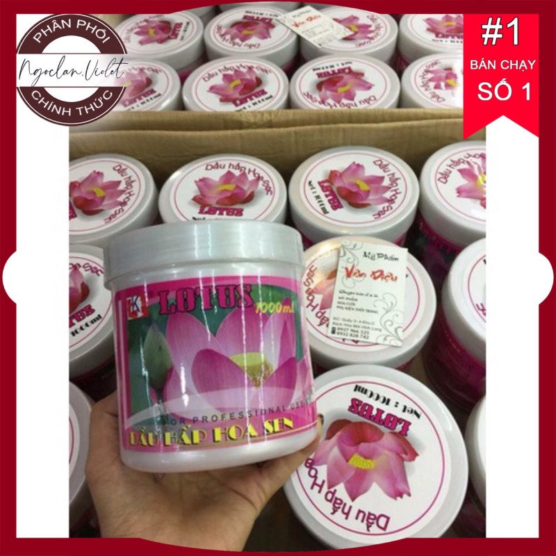 Hấp ủ hoa sen [Chính Hãng] Hấp dầu hoa sen Lotus, thương hiệu của sản phẩm: Lotus, xuất xứ của sản phẩm : Việt Nam