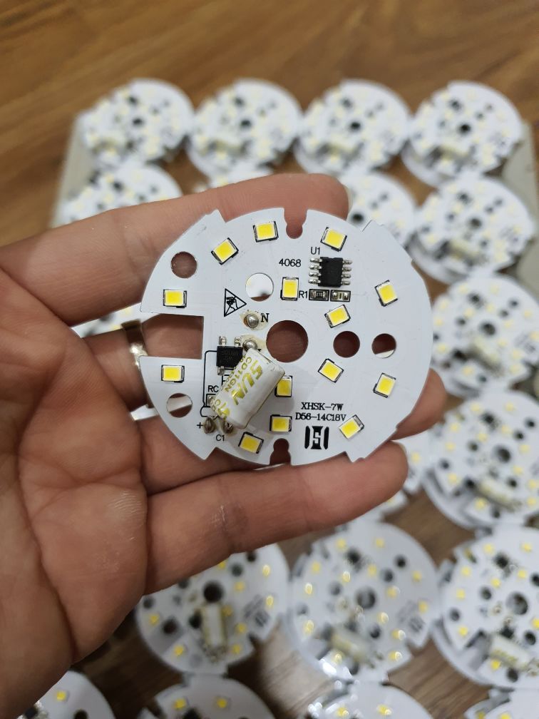 Led miếng 7w điện 220v trắng hoặc trung tính - led 7w 220v