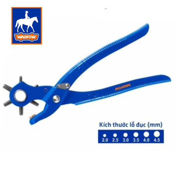 Total kìm bấm lỗ kềm bấm lỗ dây nịt bóp túi xách trợ lực tht3351