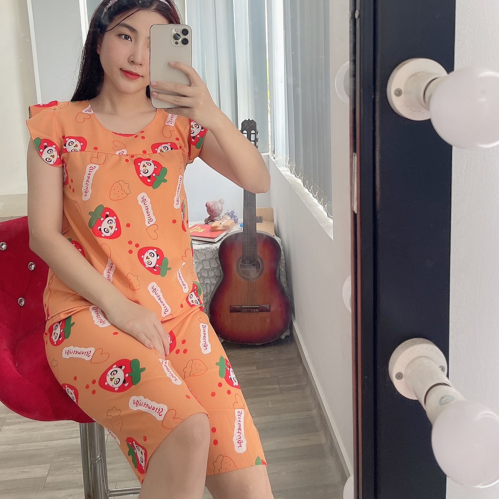 LỬNG ĐỒ BỘ MẪU MỚI LỤA HÀN MẶC MÁT - DƯỚI 53kg