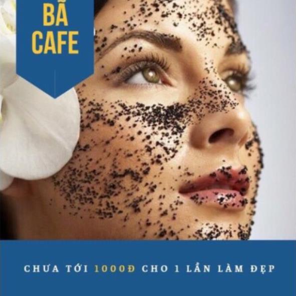 1kg Bột Bã Cà phê đắp mặt tắm trắng HandMade