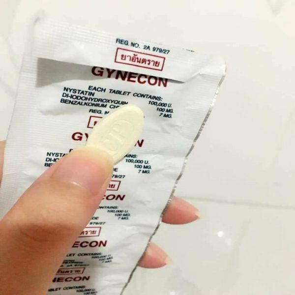 Combo 10 Viên Đặt Se Khít Vùng Kín Gynecon Thái lan