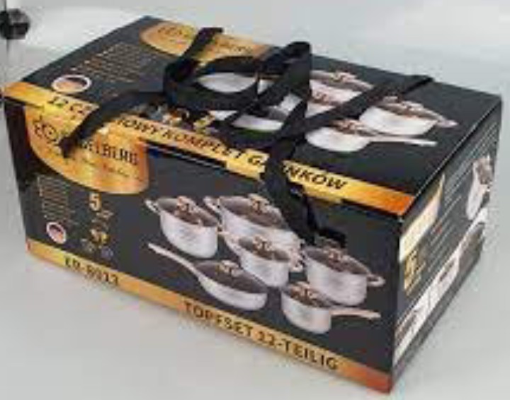 Bộ nồi đức 5 đáy, set 12 món