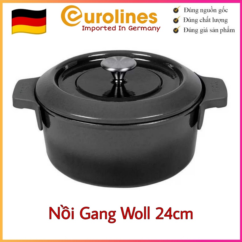 Nồi gang Woll 24 cm [ Nhập Đức ]