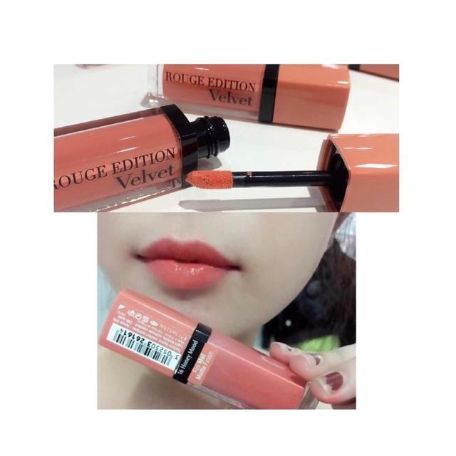 Son kem Bourjois Rouge Edition Velvet (Màu 16 - Honey Mood) 7.7ml