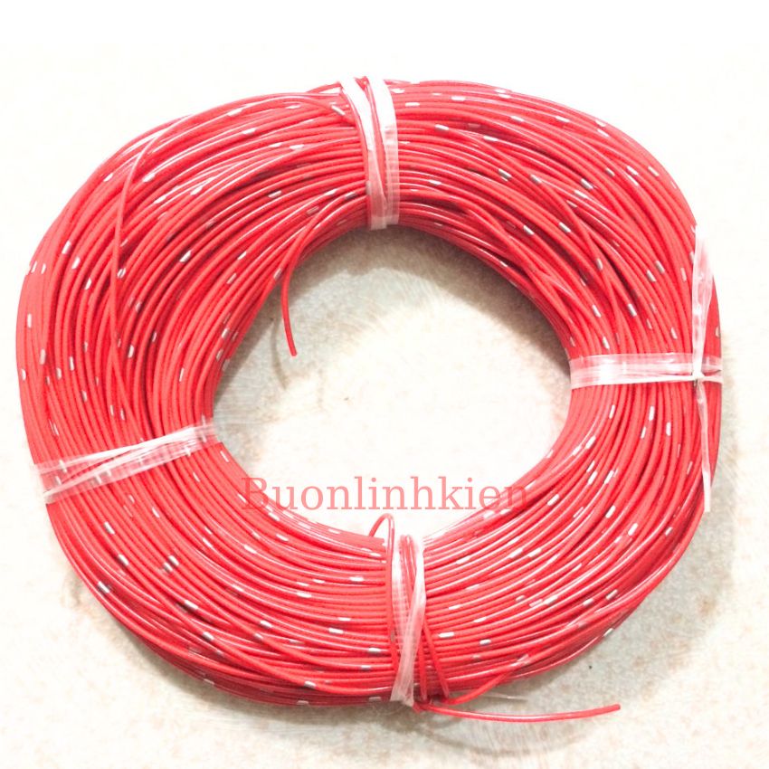 100 mét Dây điện Nhật 0.5 ly, bền - đẹp- chịu nhiệt tốt hay dùng cho ô tô, xe máy , mạch điện