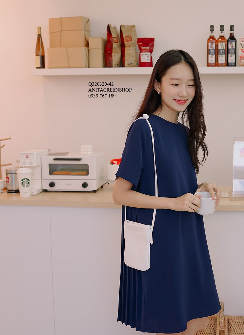Q330320  ĐẦM SUÔNG NỮ PHỐI DẬP LY