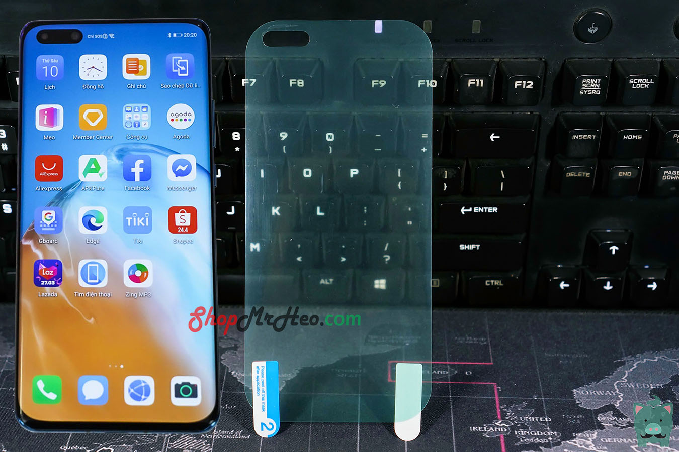 [HCM]Dán Dẻo PPF Full Màn Hình Huawei P40 - P40 Pro