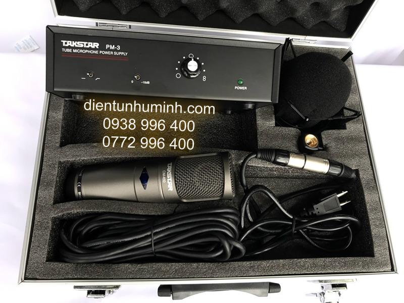 MICRO THU ÂM TAKSTAR CM-450 - MIC PHONG THU - MIC THU ÂM CAO CẤP