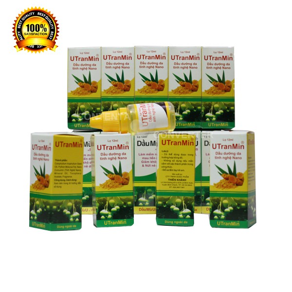 COMBO 5 chai dầu mù u nghệ UTranMin